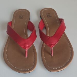 Kali Women's Red Thong Sandals